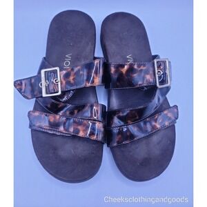 Vionic Skylar Cheetah Sandals Women's size 7